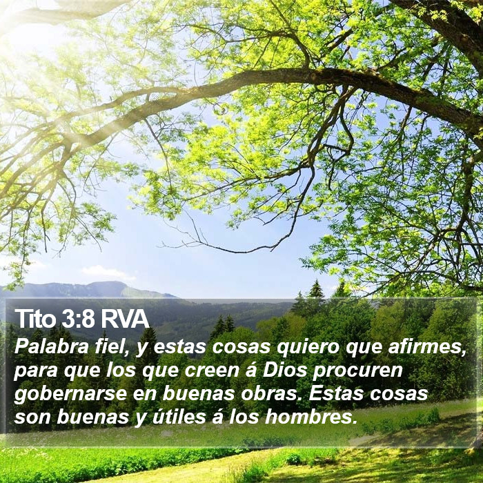 Tito 3:8 RVA Bible Study