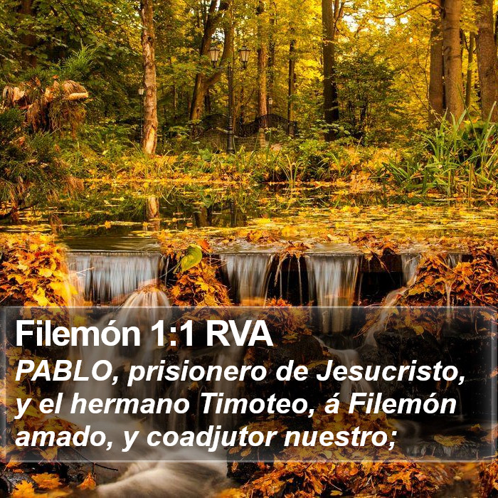 Filemón 1:1 RVA Bible Study