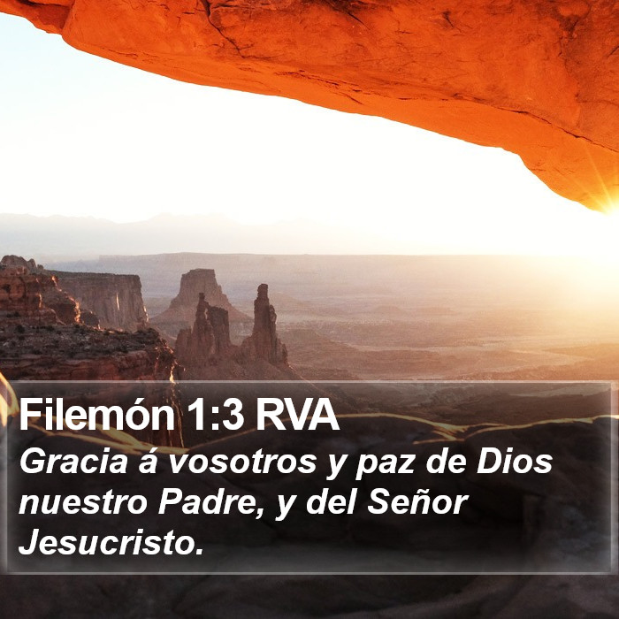 Filemón 1:3 RVA Bible Study