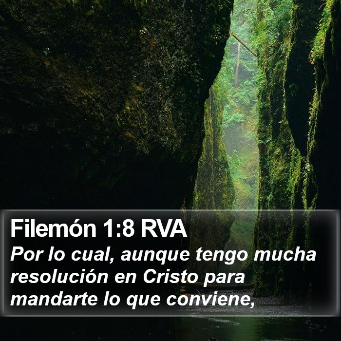 Filemón 1:8 RVA Bible Study