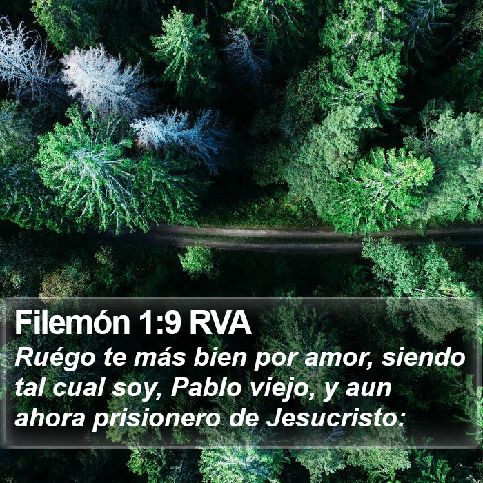 Filemón 1:9 RVA Bible Study