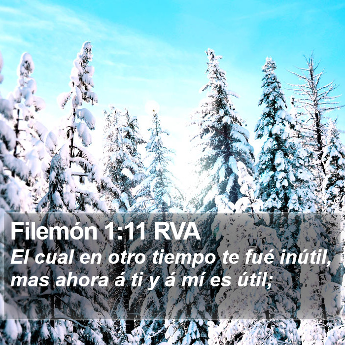 Filemón 1:11 RVA Bible Study