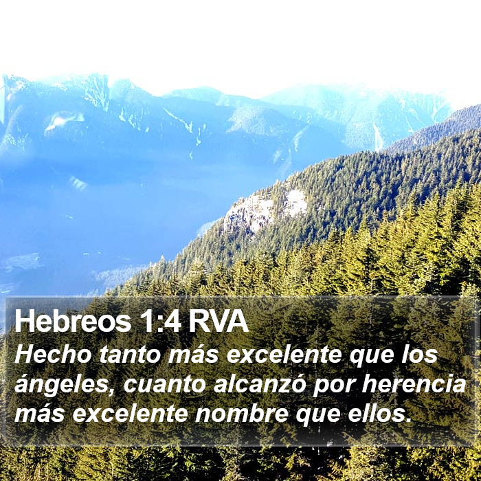 Hebreos 1:4 RVA Bible Study