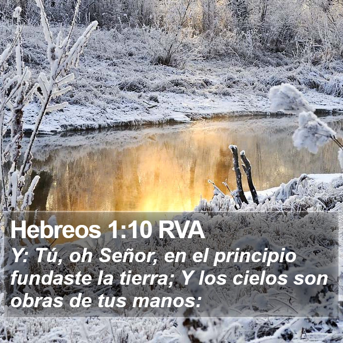 Hebreos 1:10 RVA Bible Study