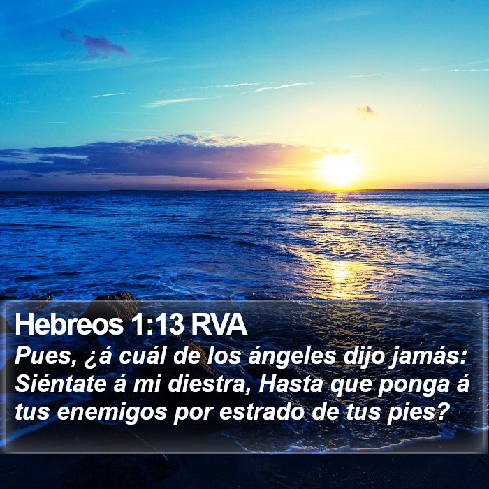 Hebreos 1:13 RVA Bible Study