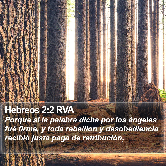 Hebreos 2:2 RVA Bible Study