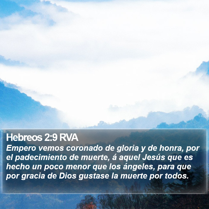 Hebreos 2:9 RVA Bible Study