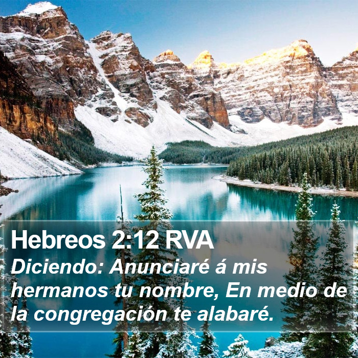 Hebreos 2:12 RVA Bible Study