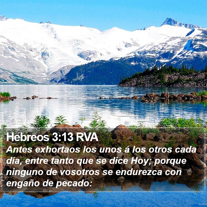 Hebreos 3:13 RVA Bible Study