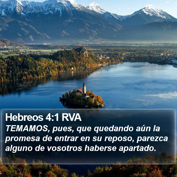 Hebreos 4:1 RVA Bible Study