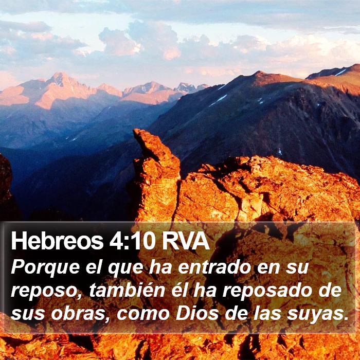 Hebreos 4:10 RVA Bible Study