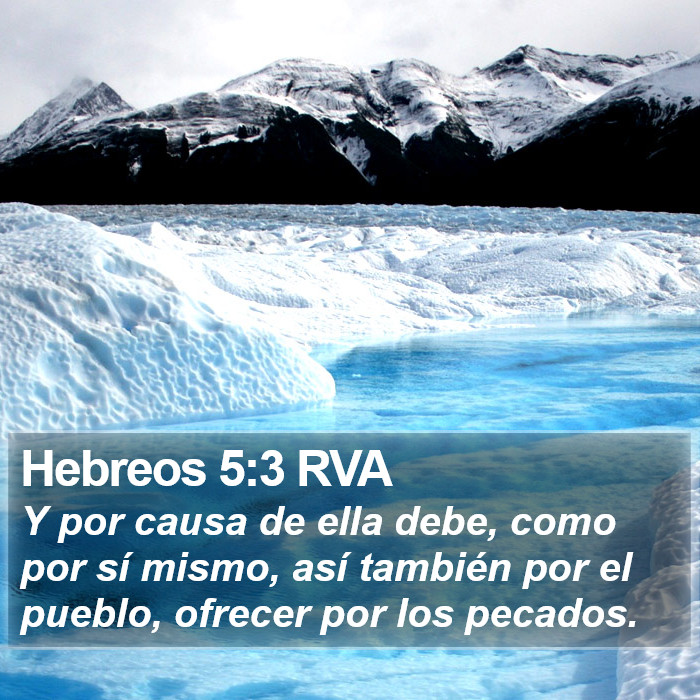 Hebreos 5:3 RVA Bible Study