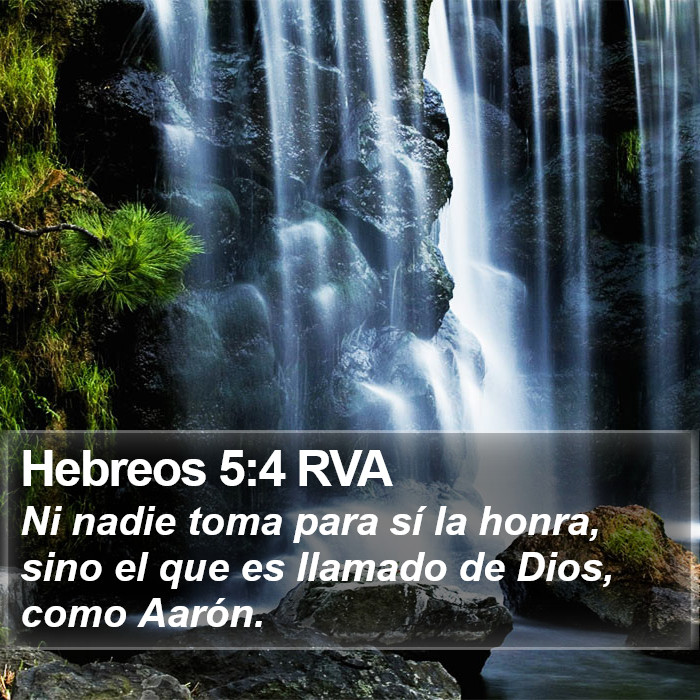 Hebreos 5:4 RVA Bible Study