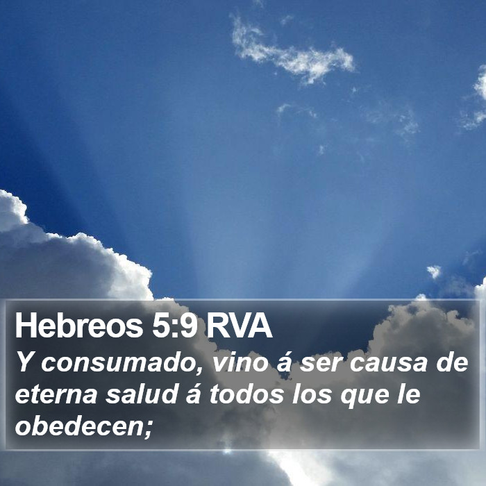 Hebreos 5:9 RVA Bible Study