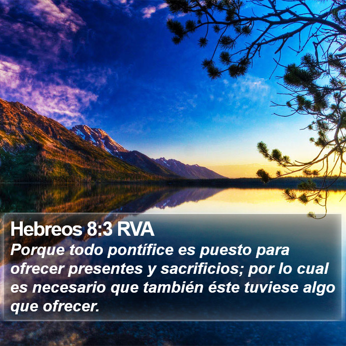 Hebreos 8:3 RVA Bible Study