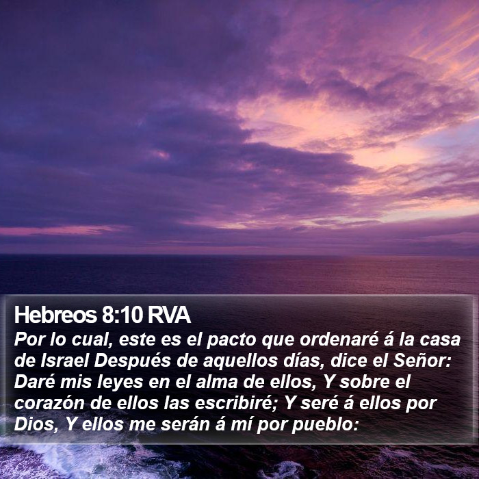 Hebreos 8:10 RVA Bible Study