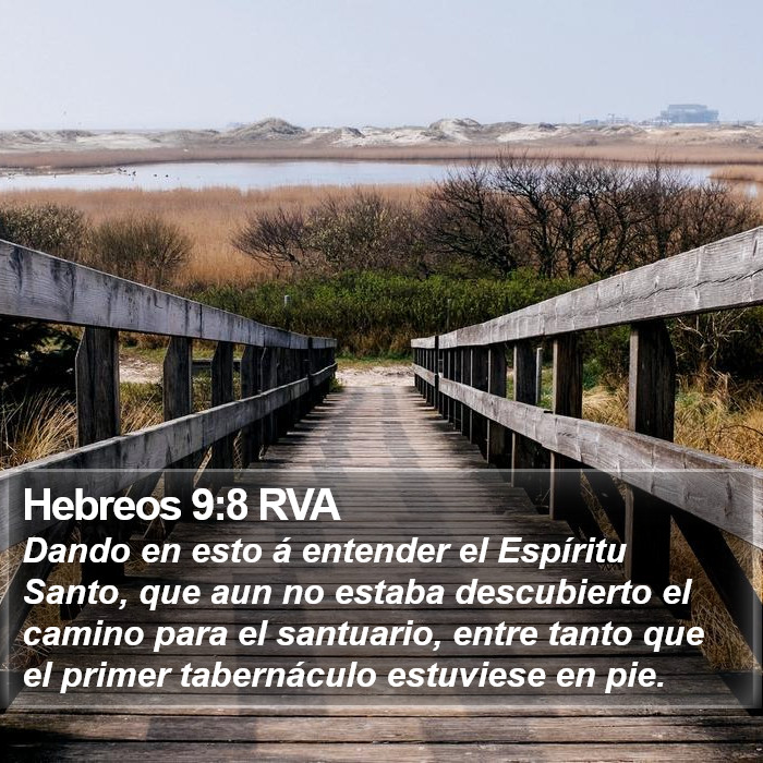 Hebreos 9:8 RVA Bible Study