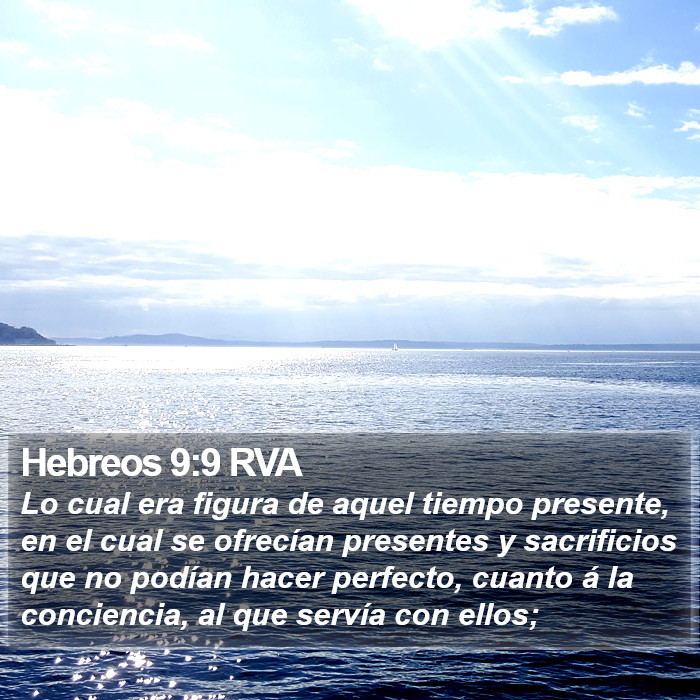 Hebreos 9:9 RVA Bible Study