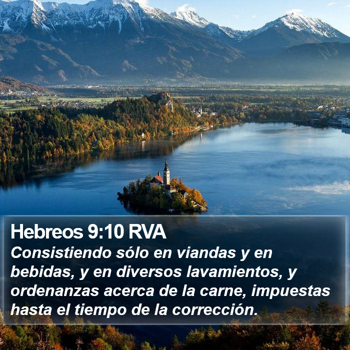 Hebreos 9:10 RVA Bible Study