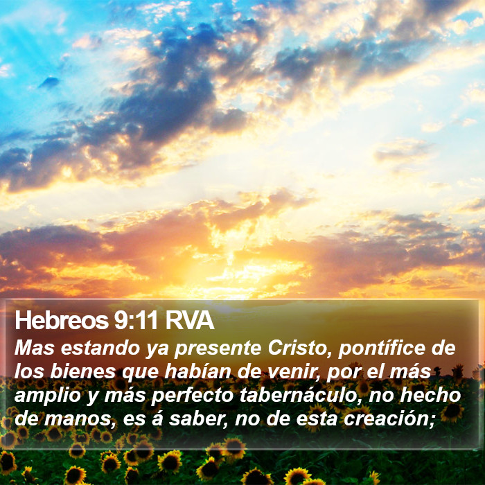 Hebreos 9:11 RVA Bible Study