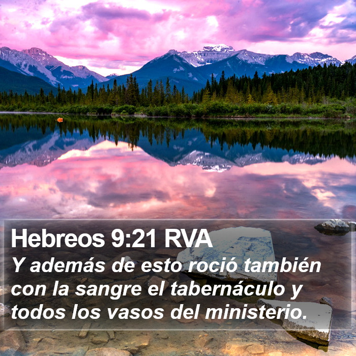 Hebreos 9:21 RVA Bible Study