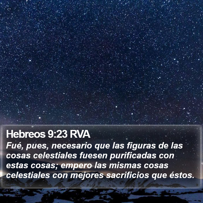 Hebreos 9:23 RVA Bible Study