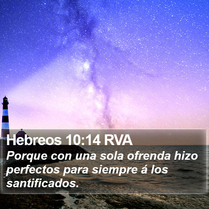 Hebreos 10:14 RVA Bible Study