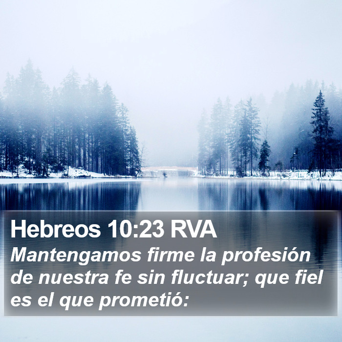 Hebreos 10:23 RVA Bible Study