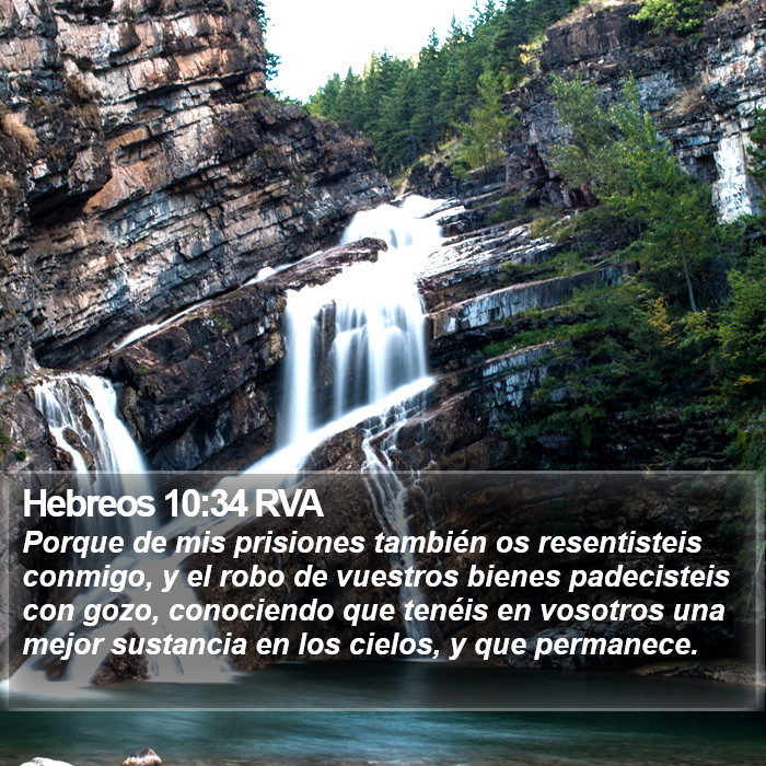 Hebreos 10:34 RVA Bible Study