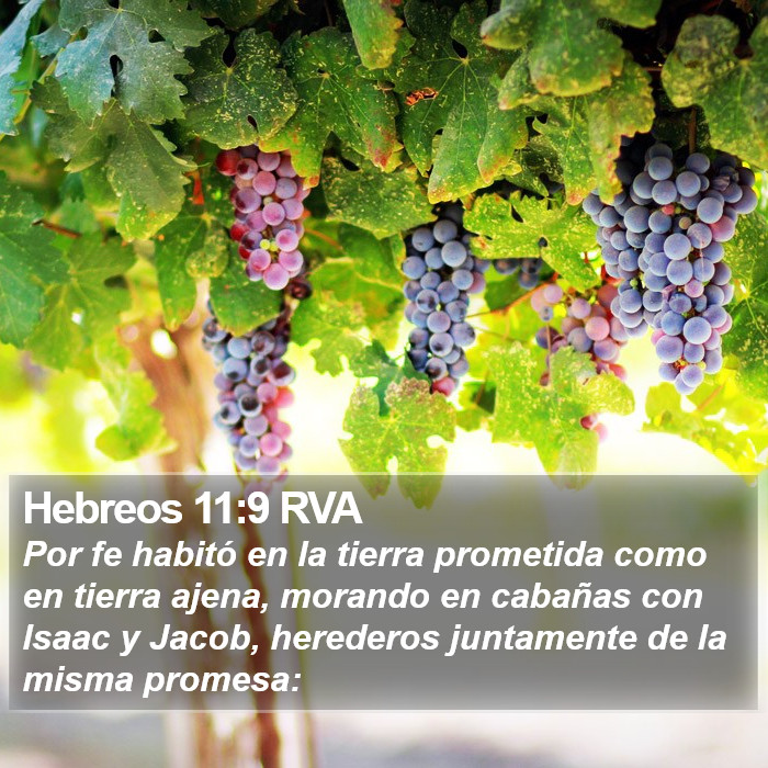 Hebreos 11:9 RVA Bible Study