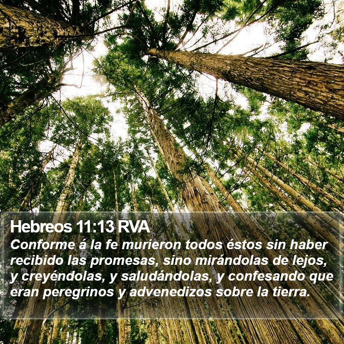 Hebreos 11:13 RVA Bible Study