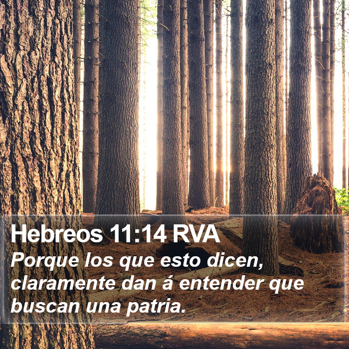 Hebreos 11:14 RVA Bible Study