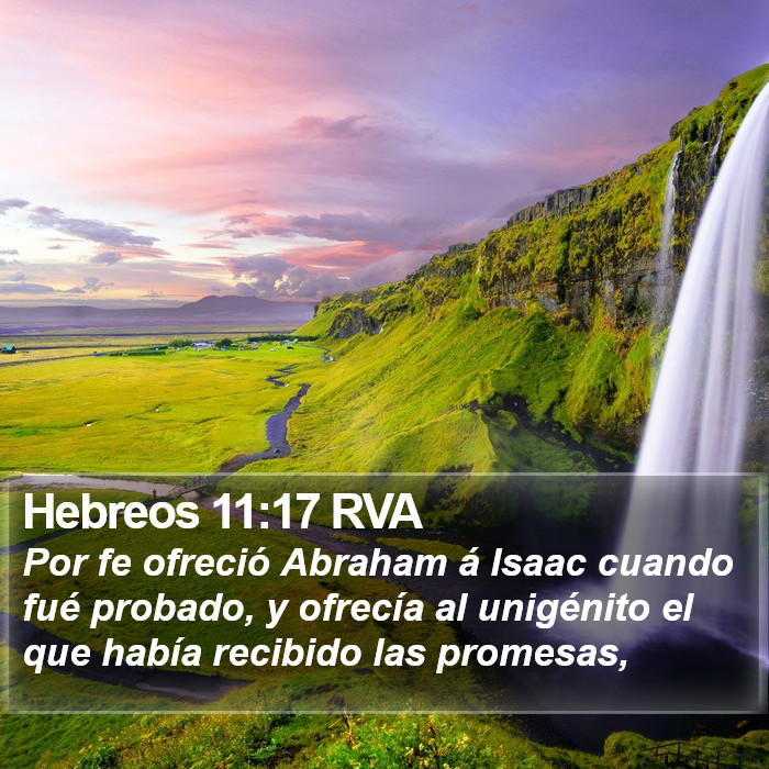 Hebreos 11:17 RVA Bible Study