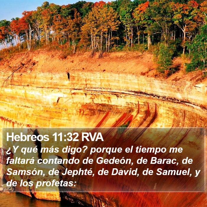 Hebreos 11:32 RVA Bible Study