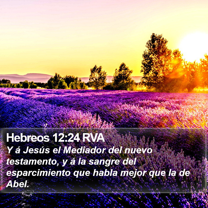 Hebreos 12:24 RVA Bible Study