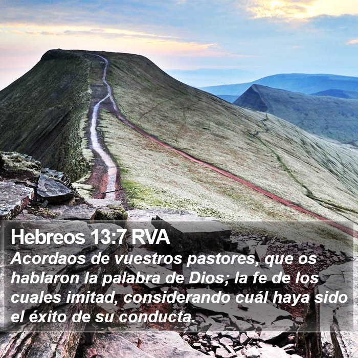 Hebreos 13:7 RVA Bible Study