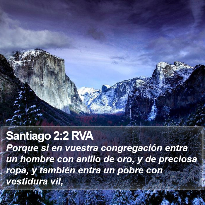 Santiago 2:2 RVA Bible Study