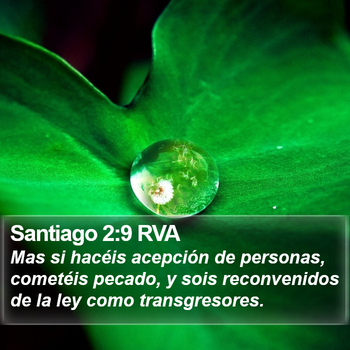 Santiago 2:9 RVA Bible Study