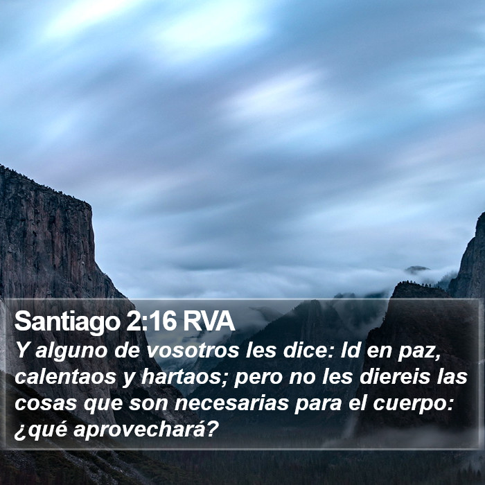 Santiago 2:16 RVA Bible Study