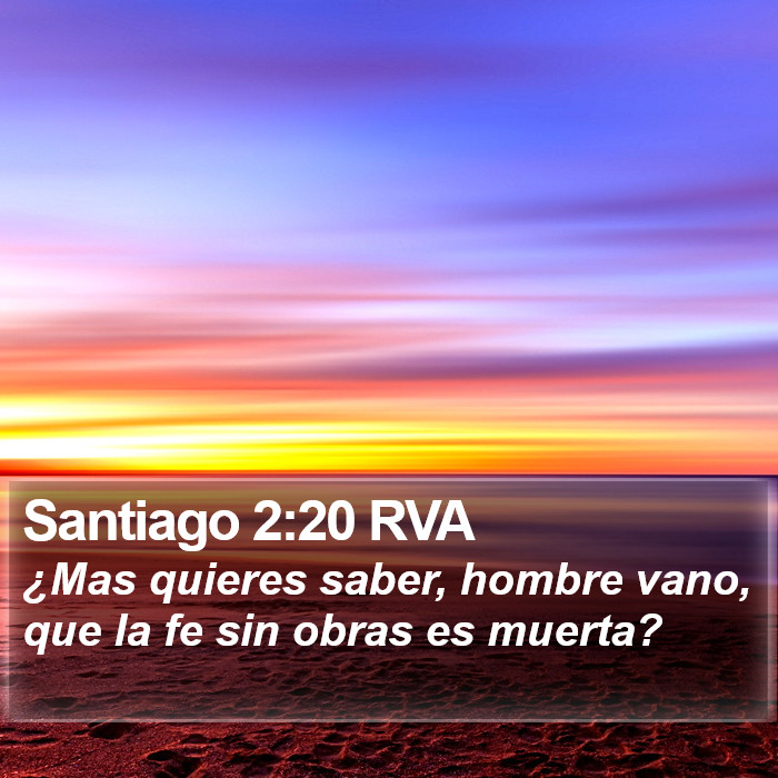 Santiago 2:20 RVA Bible Study