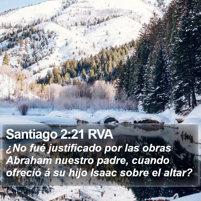 Santiago 2:21 RVA Bible Study