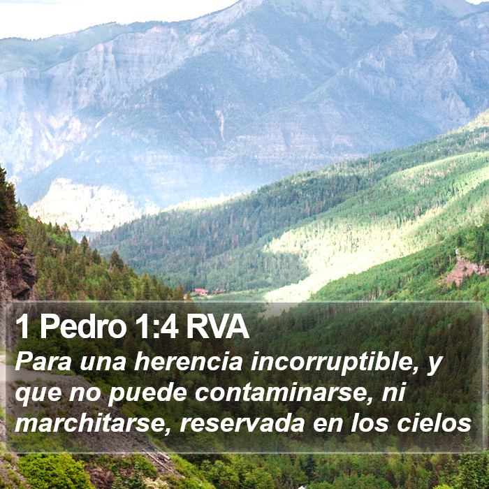 1 Pedro 1:4 RVA Bible Study