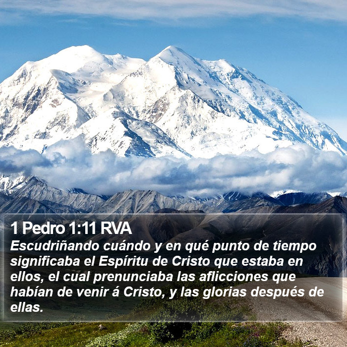 1 Pedro 1:11 RVA Bible Study