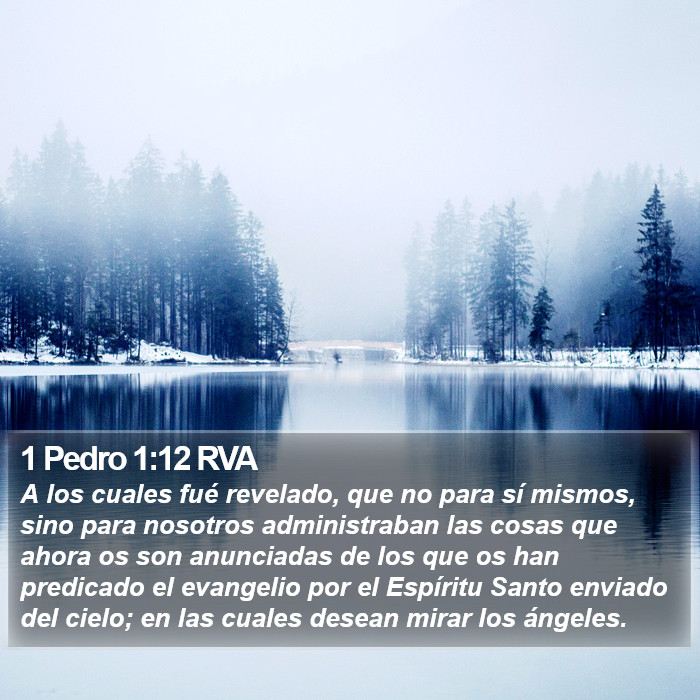 1 Pedro 1:12 RVA Bible Study