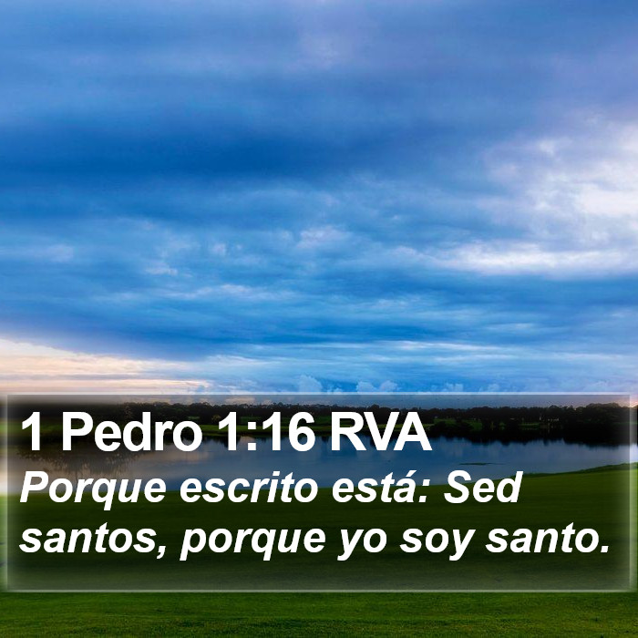 1 Pedro 1:16 RVA Bible Study