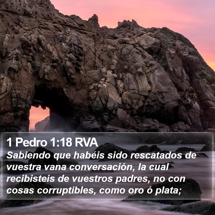 1 Pedro 1:18 RVA Bible Study