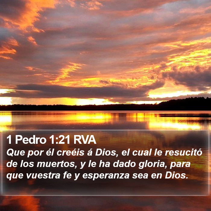 1 Pedro 1:21 RVA Bible Study