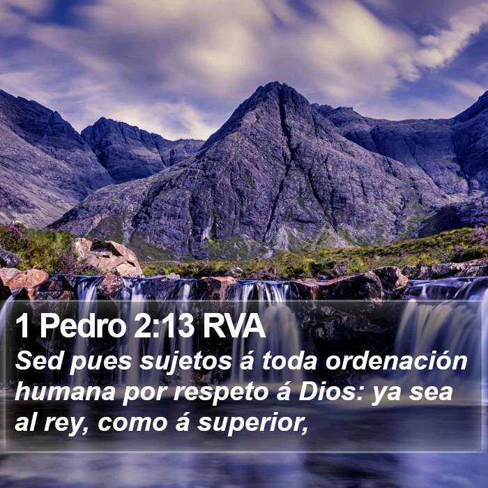 1 Pedro 2:13 RVA Bible Study