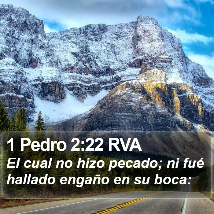 1 Pedro 2:22 RVA Bible Study