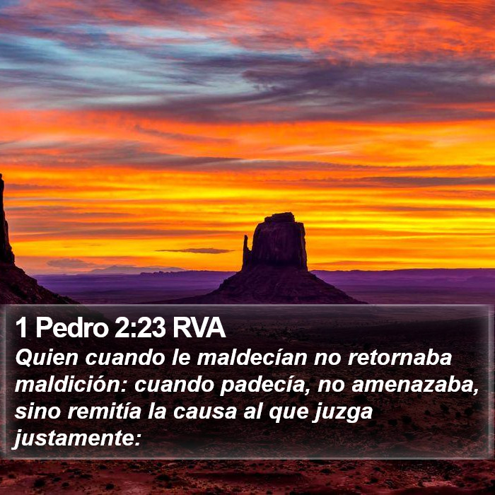 1 Pedro 2:23 RVA Bible Study